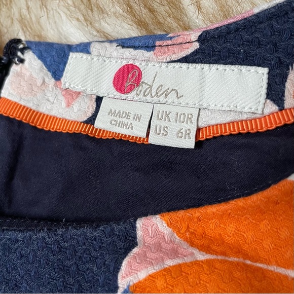 Boden Retro Blooming pocket dress - Picture 9 of 10